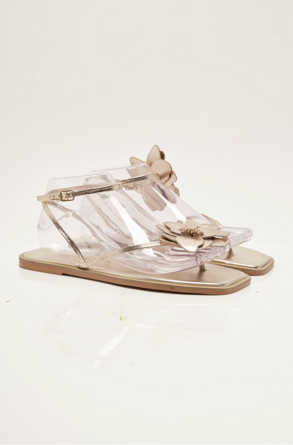 Free People Mismatch Magnolia Sandal - Gold