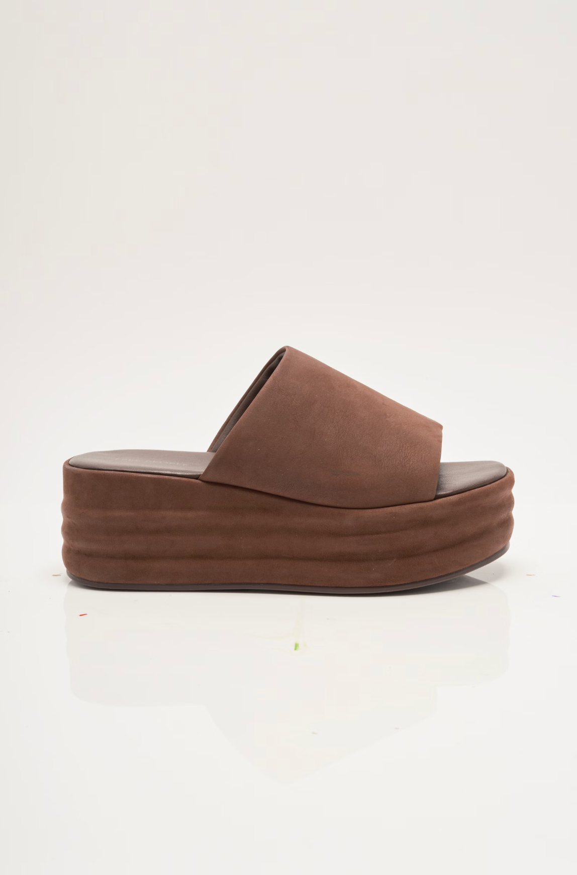 Free People Harbor Flatform Sandal - Oak