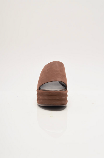 Free People Harbor Flatform Sandal - Oak