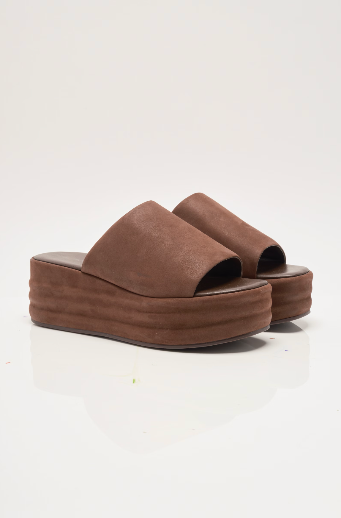 Free People Harbor Flatform Sandal - Oak