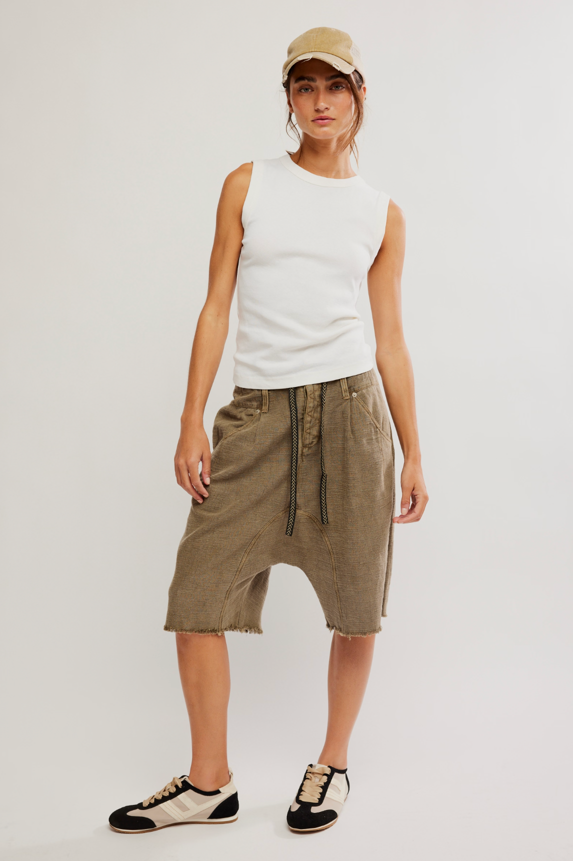 Free People Murphy Tank Top - Whisper White