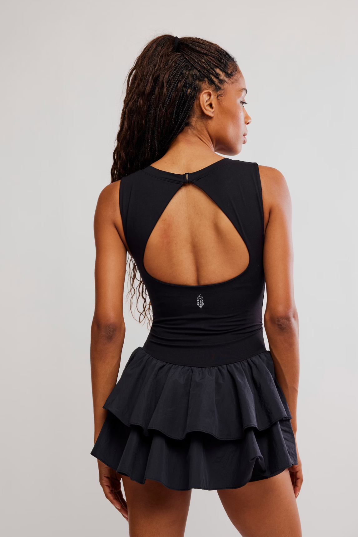 Free People Field Day Skortsie - Black