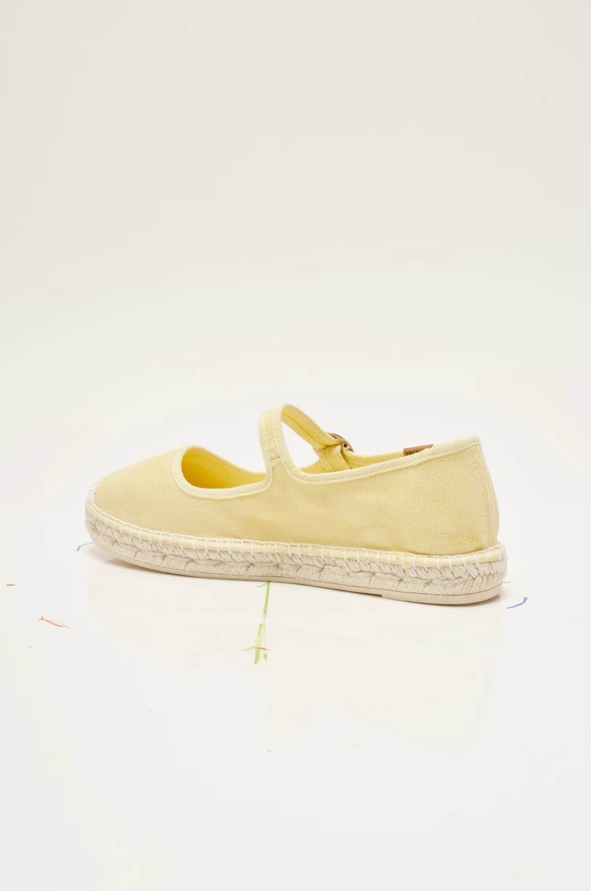 Free People Oasis Mary Jane Espadrille Shoes - Sunkissed Yellow