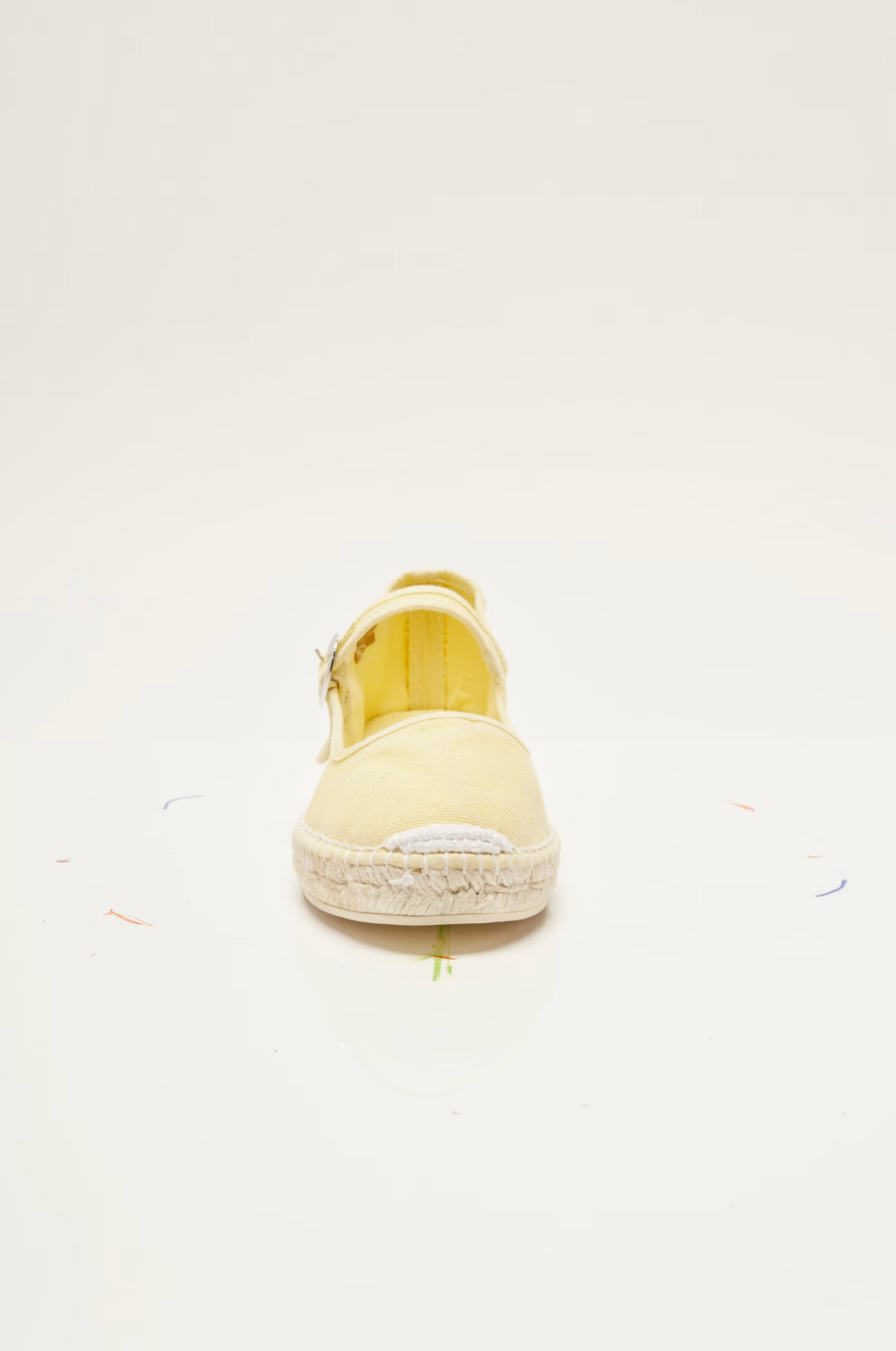 Free People Oasis Mary Jane Espadrille Shoes - Sunkissed Yellow