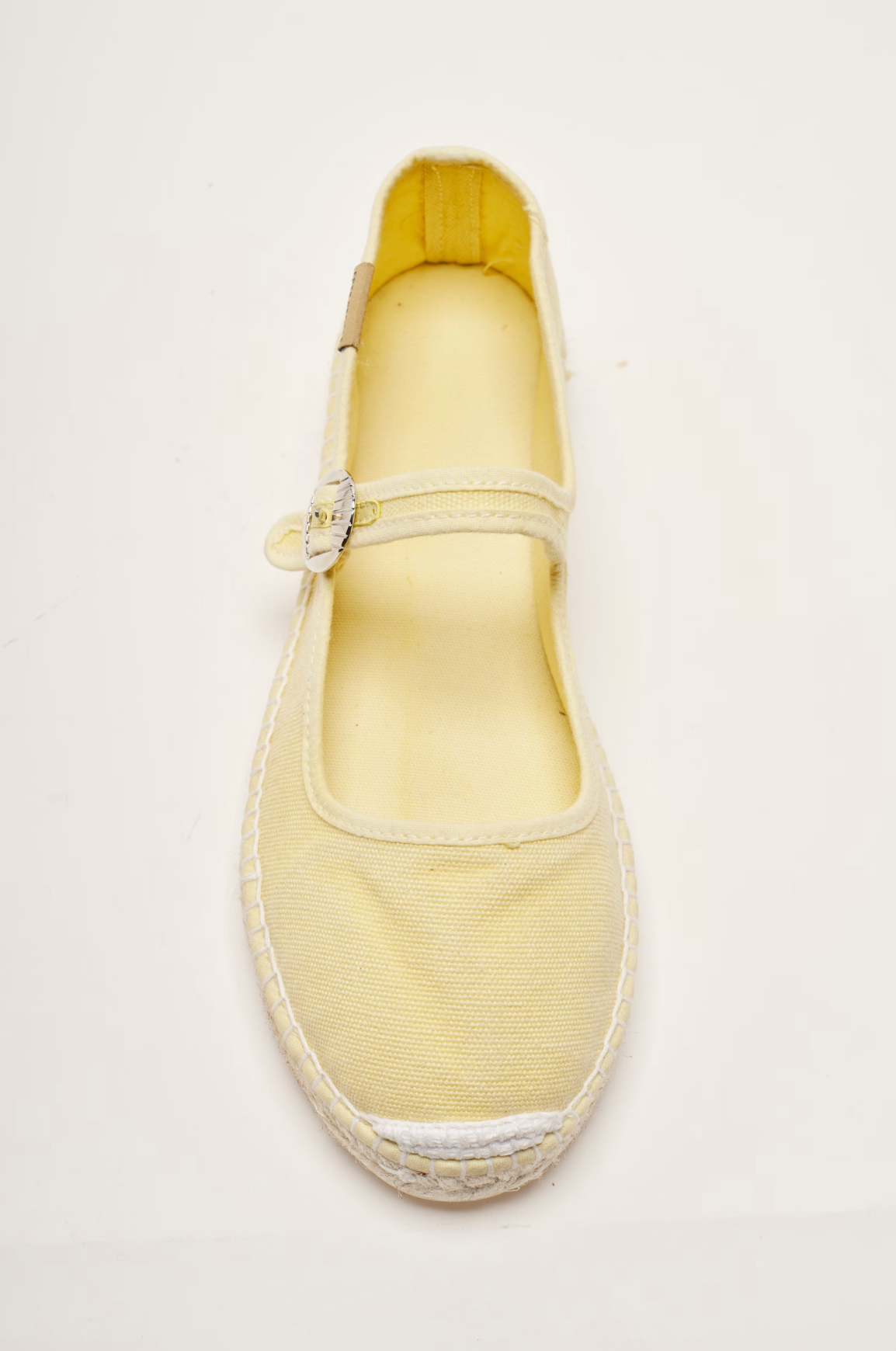 Free People Oasis Mary Jane Espadrille Shoes - Sunkissed Yellow