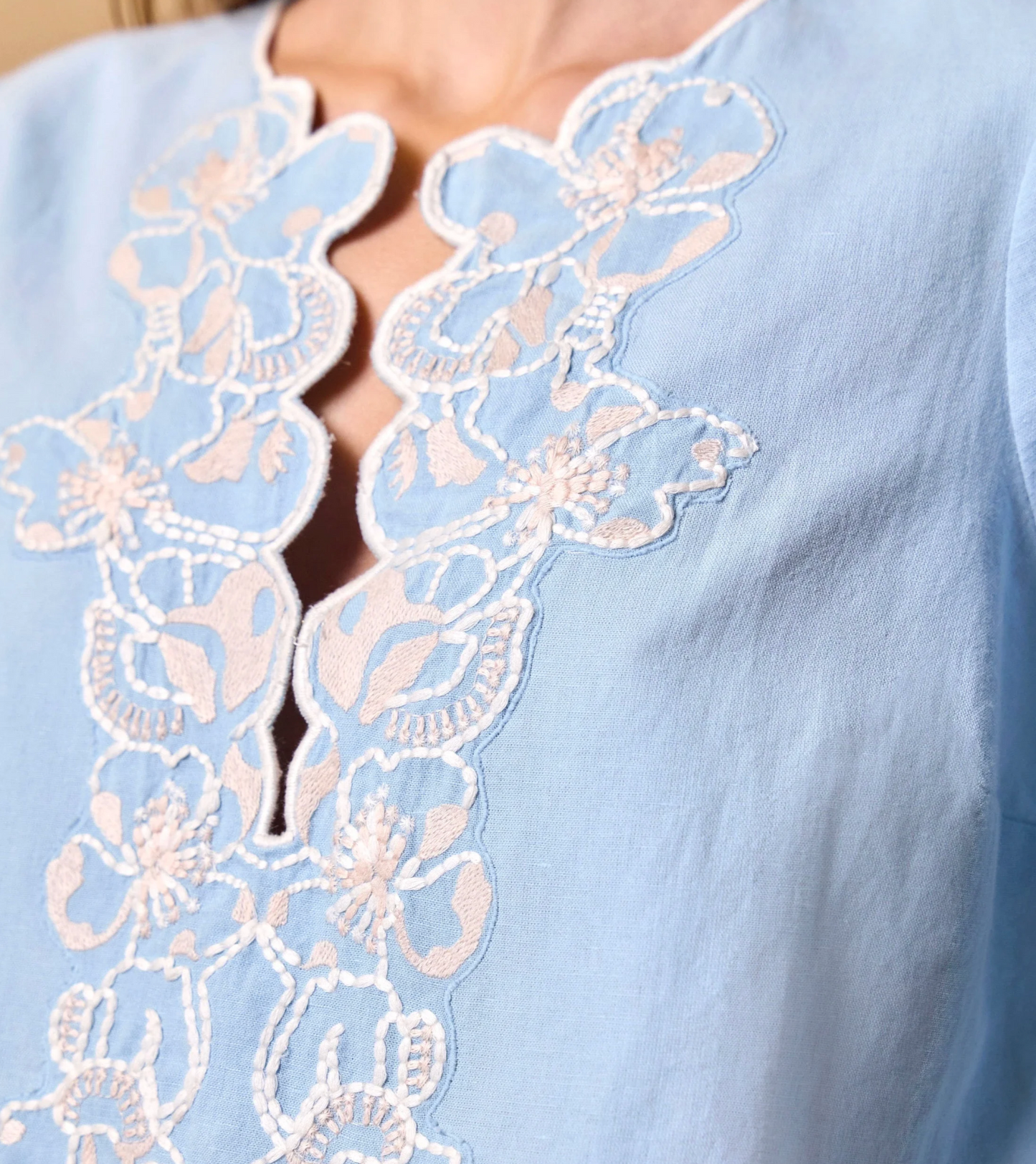 Manon Blouse - Glacier Lake