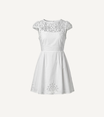 Gail Mini Dress - Ivory