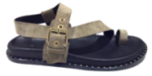 Amea Suede Sandal - Sand