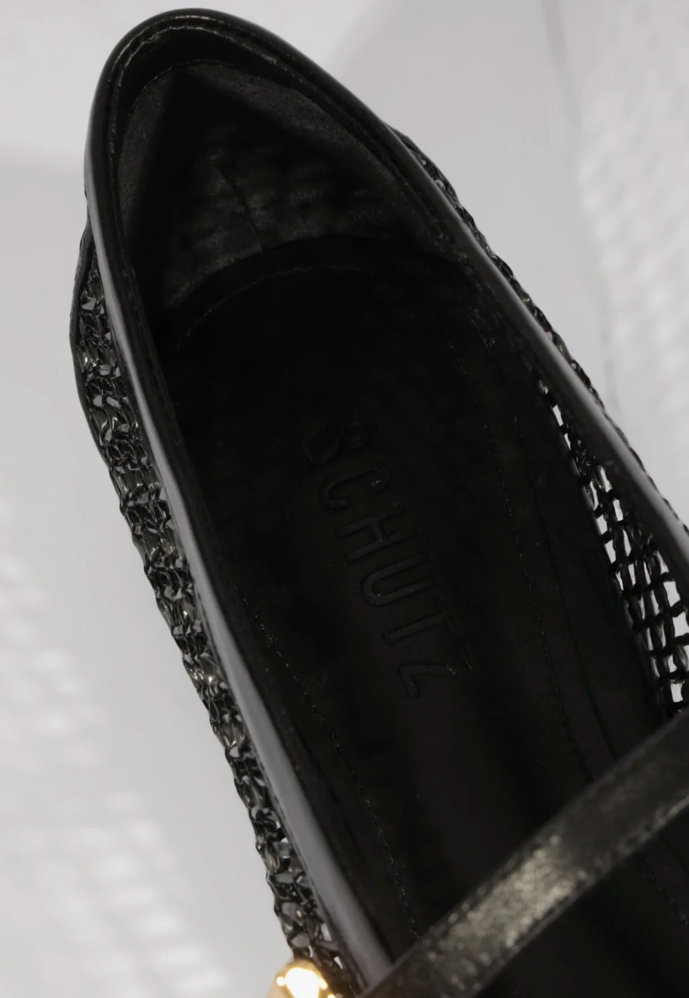Sylvie Mesh Ballet Flat - Black