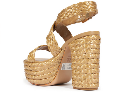 Ayana Platform Sandal - Bronze/Sonora