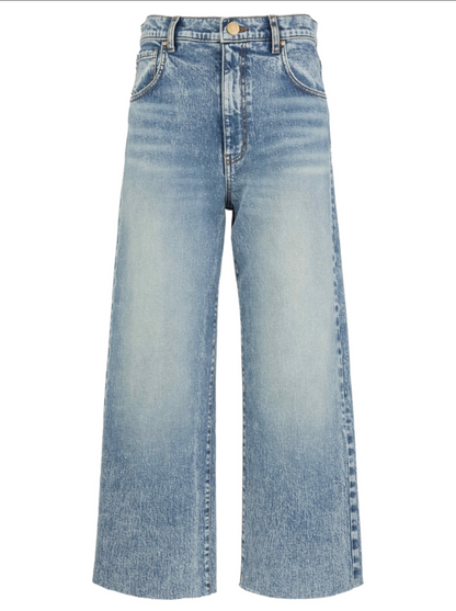 Gwen High Rise Wide Leg Jean - Well