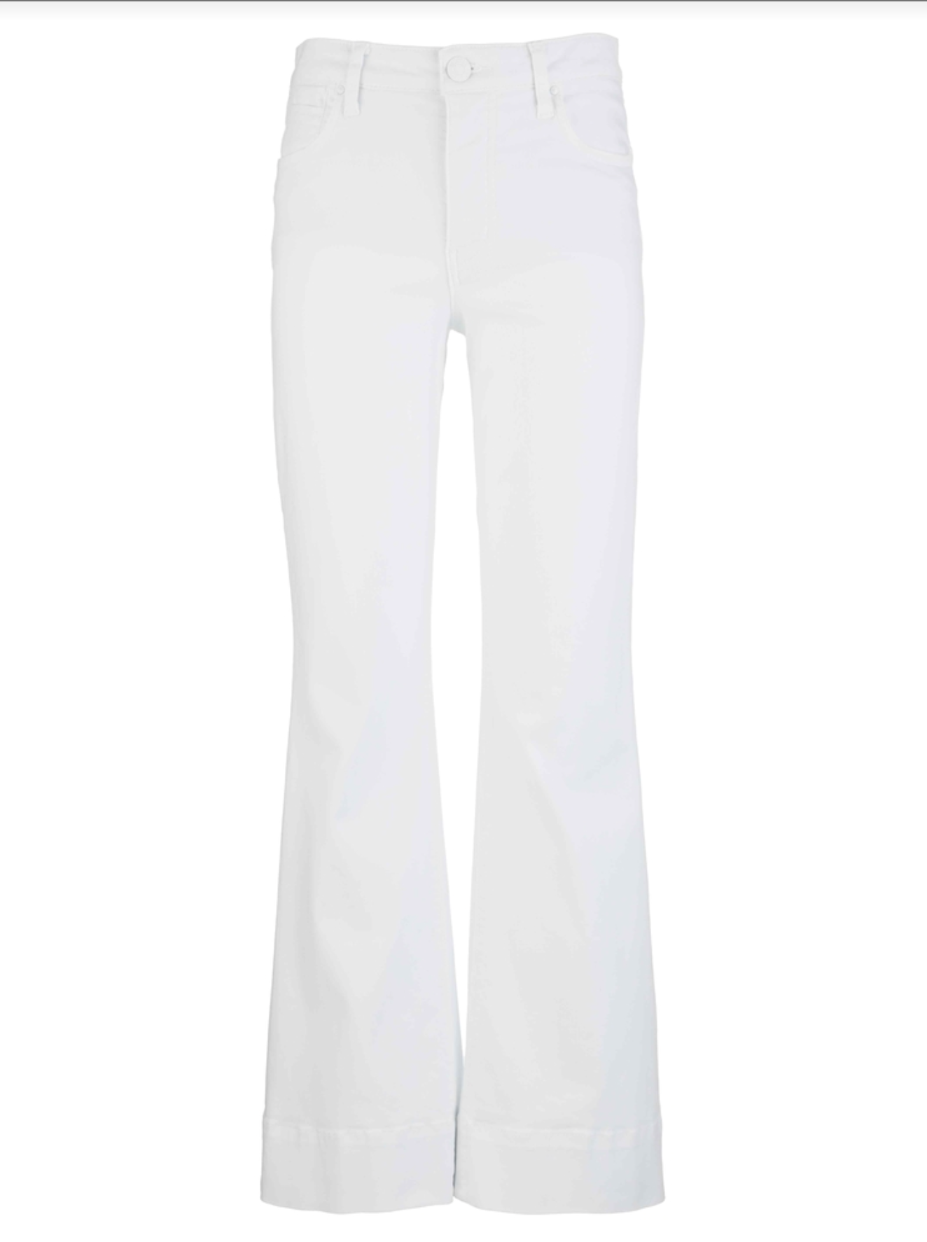 Stella High Rise Flare Jean - Optic White