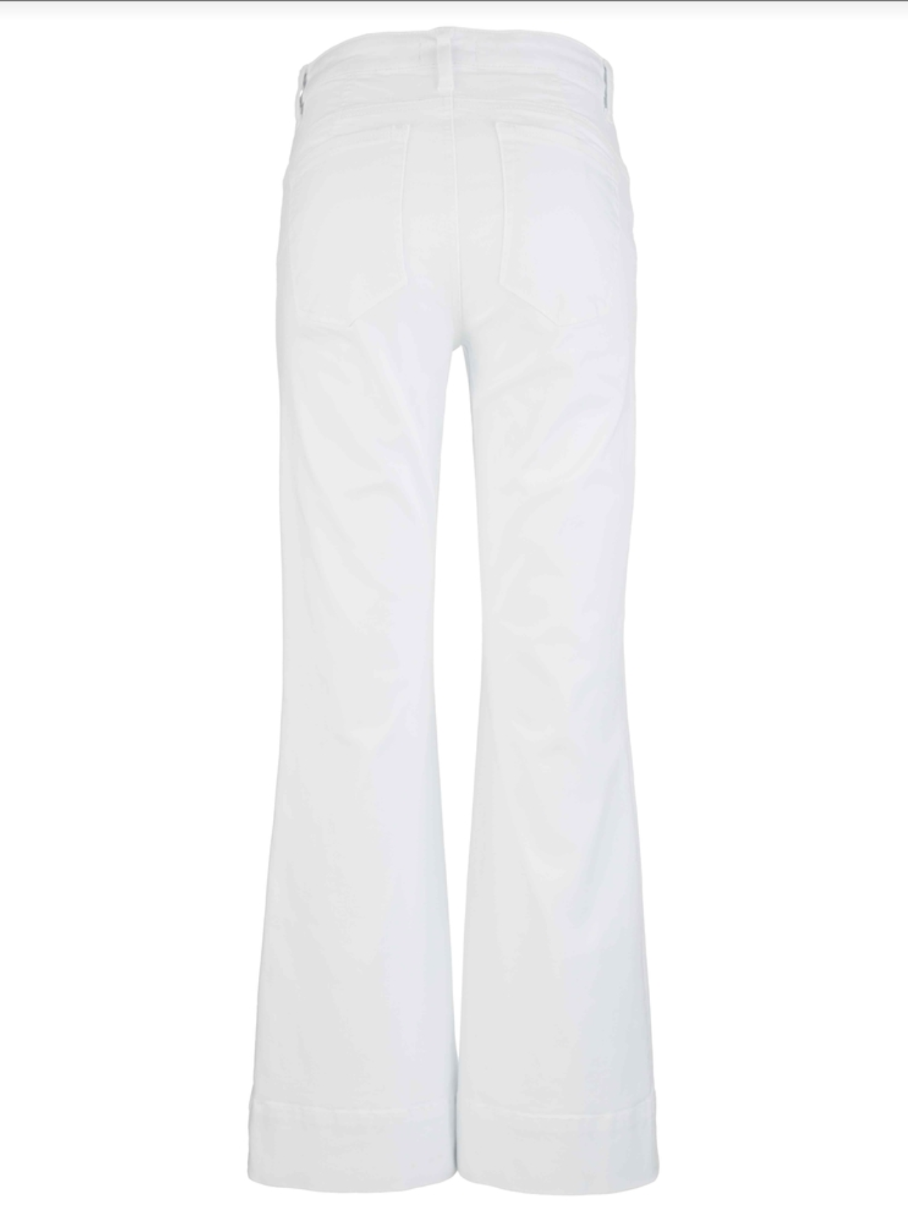 Stella High Rise Flare Jean - Optic White