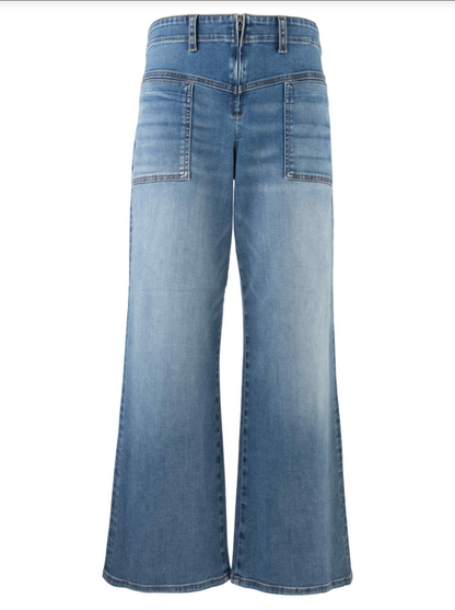 Meg High Rise Wide Leg Jean - Queenly