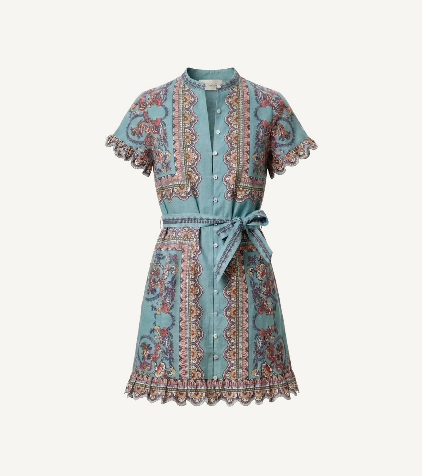 Marni Mini Dress - Bleura Print