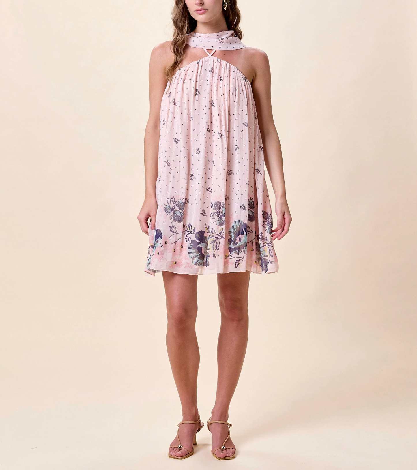 Jillian Mini Dress - Liora Print