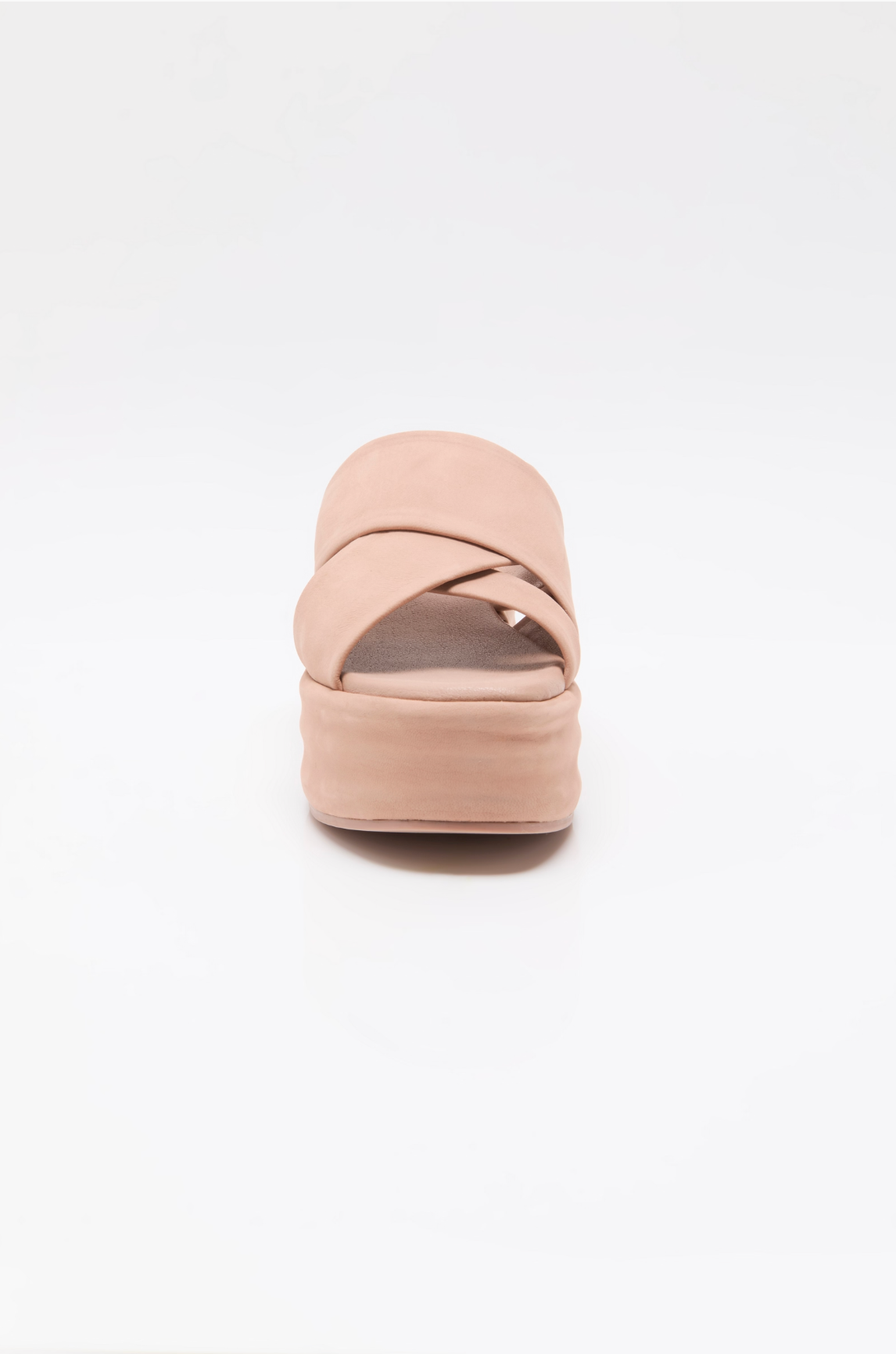 Free People Wanderbay Flatform Sandals - Dusty Rose