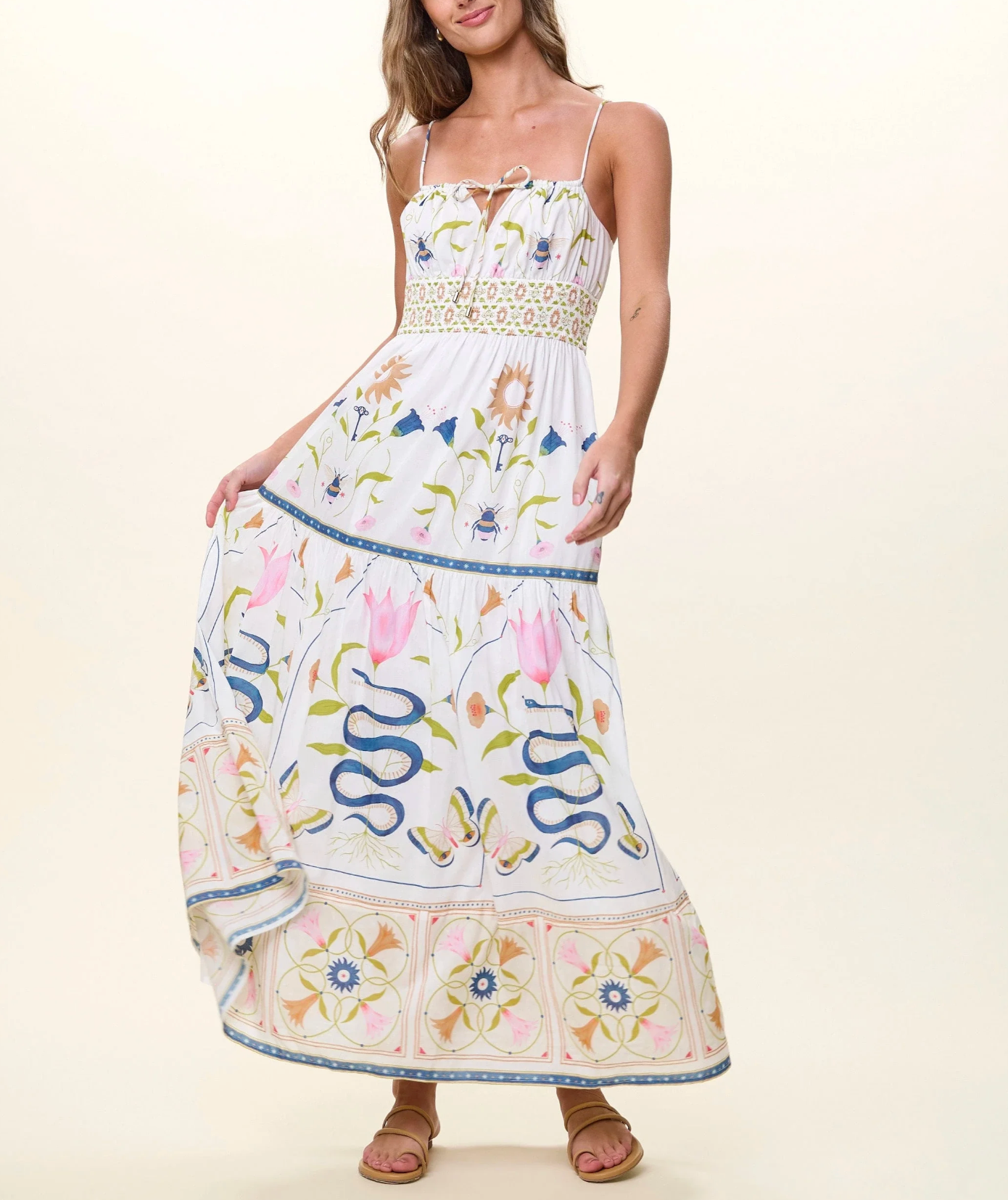 Adria Ankle Dress - Montecito