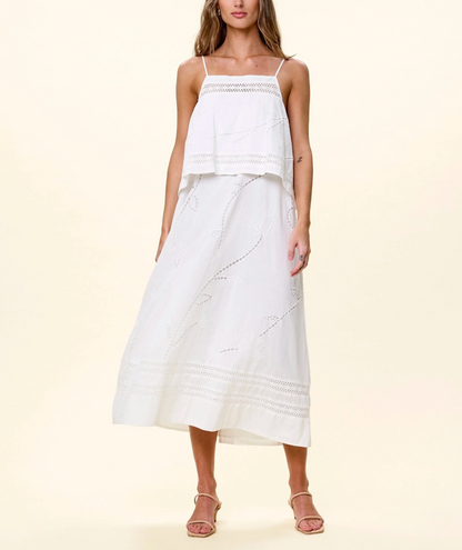 Winslow Midi Dress - Ivory