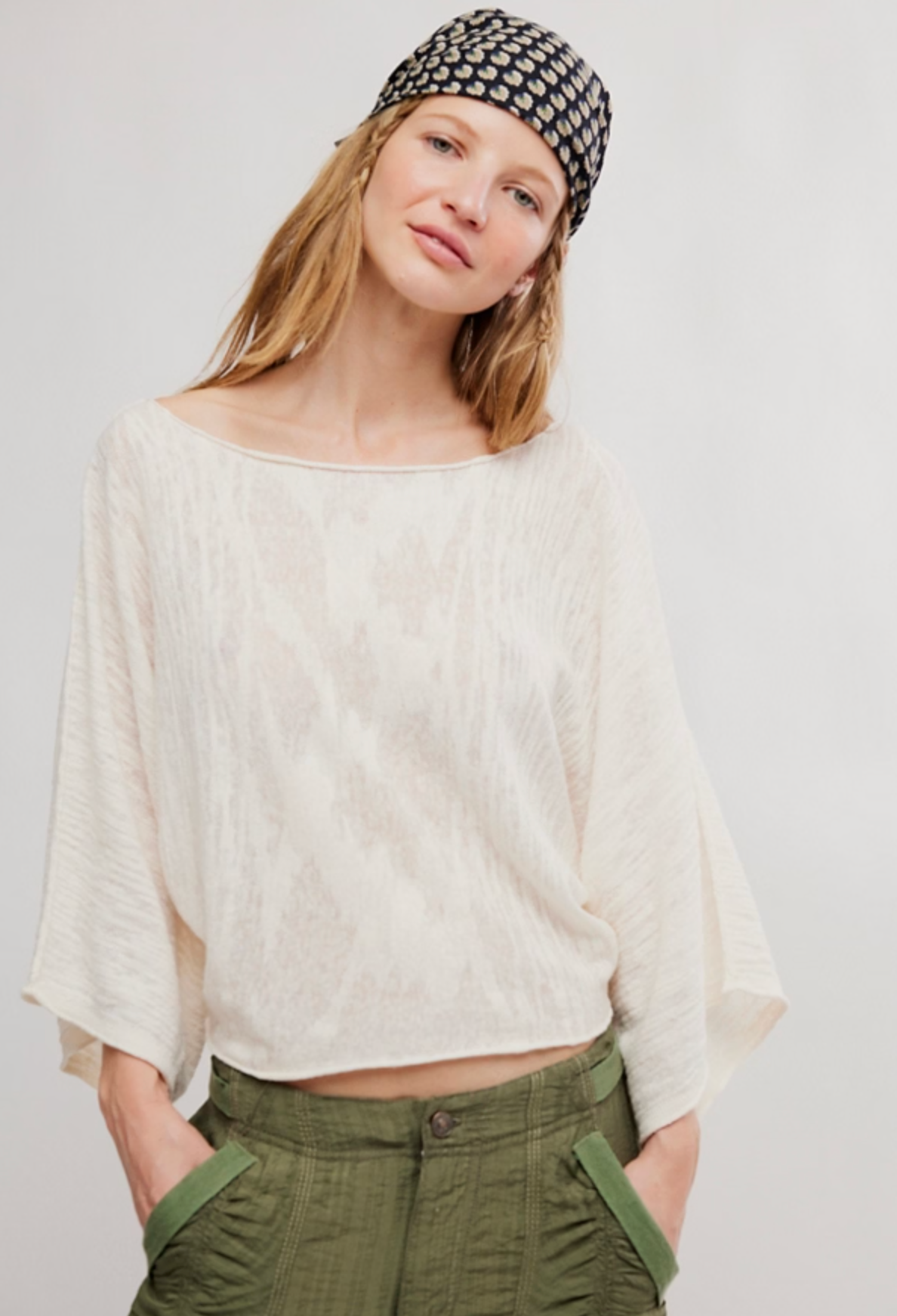 Free People Amber Breeze Sweater - Ivory