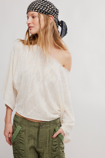 Free People Amber Breeze Sweater - Ivory