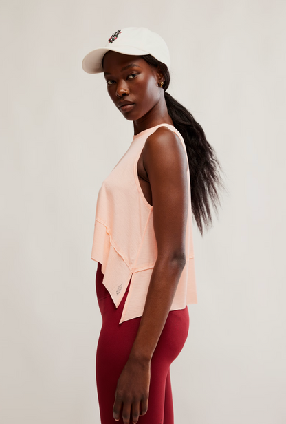 Free People Tempo Tank Top - Pastel Peach