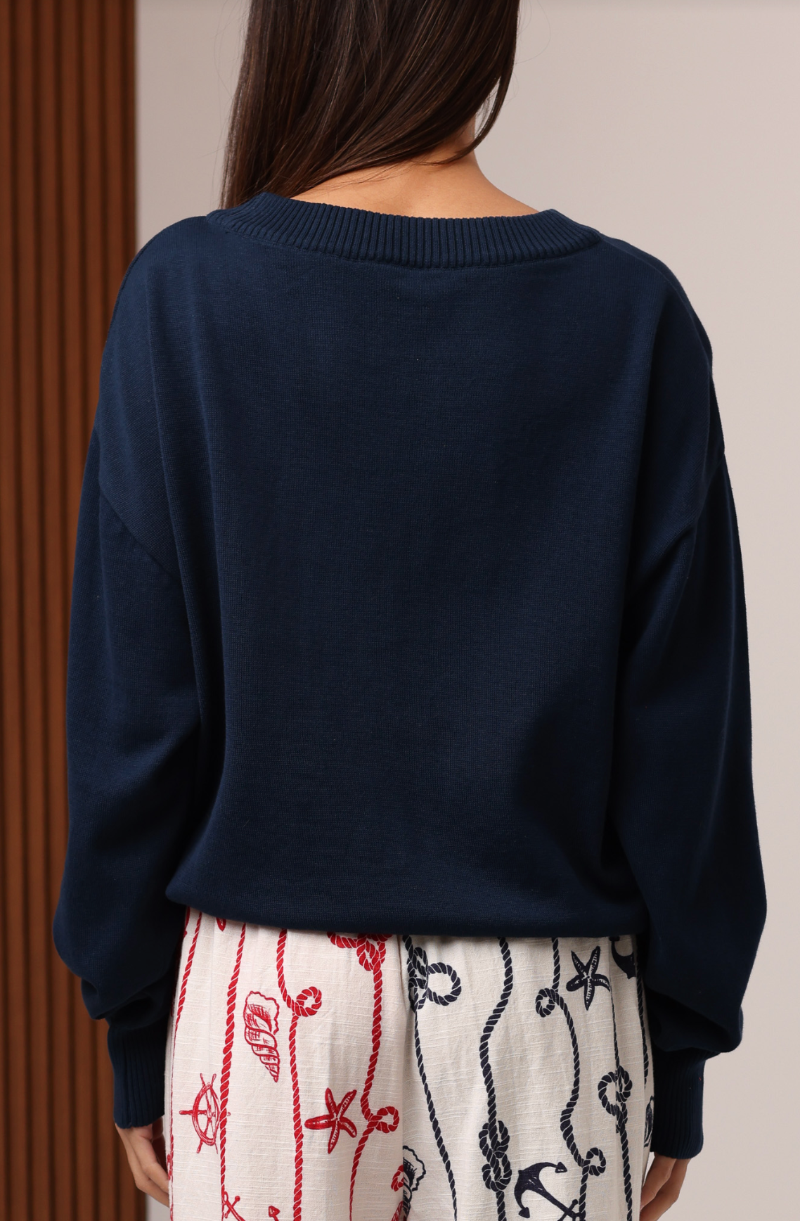Sardine Sweater - Navy