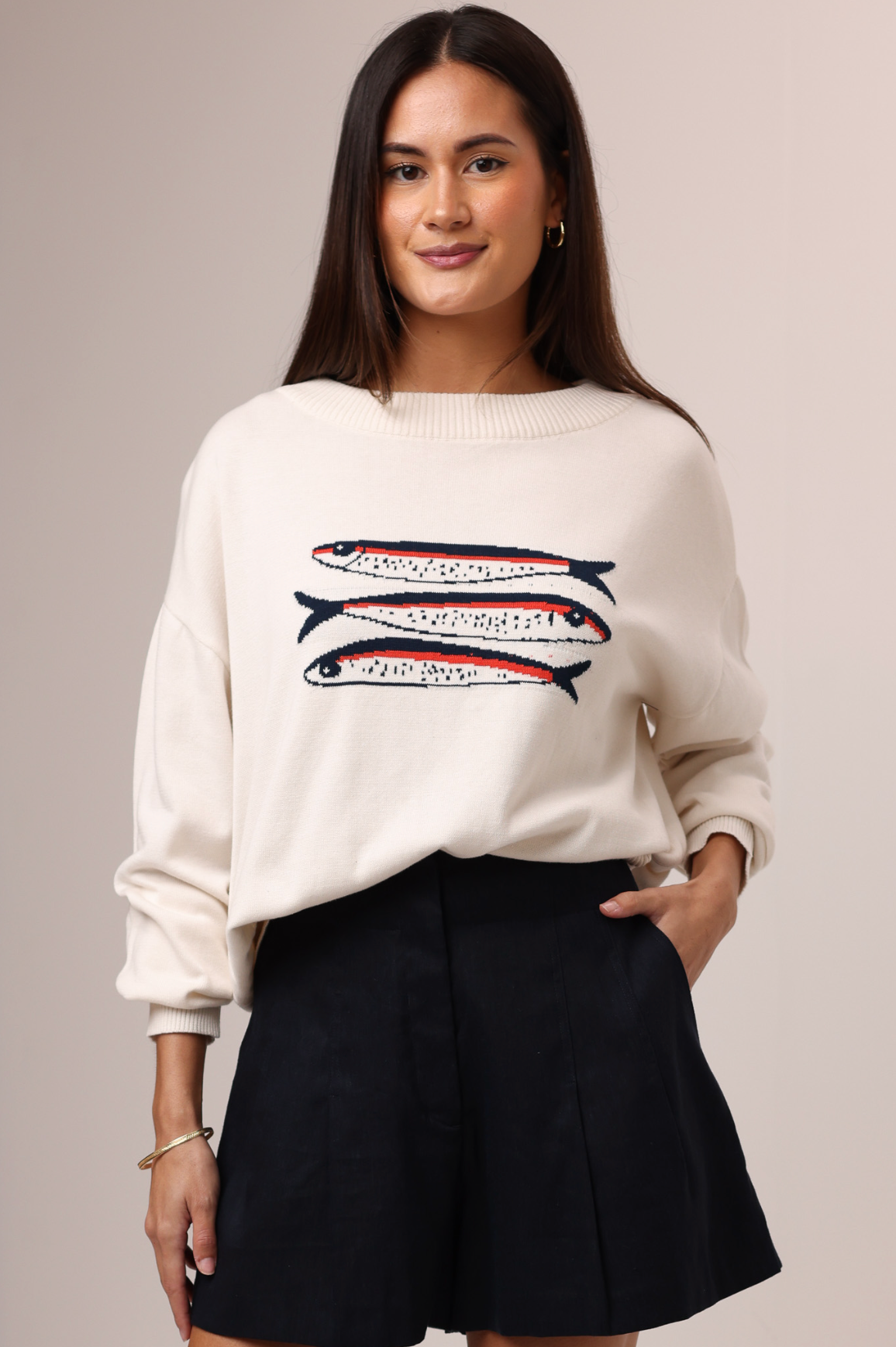 Sardine Sweater - Ivory