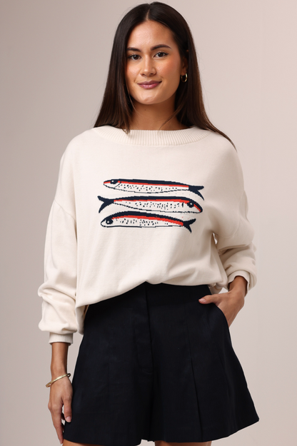Sardine Sweater - Ivory
