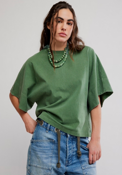 Free People Atlas Dolman Tee Shirt - Forest Fairy