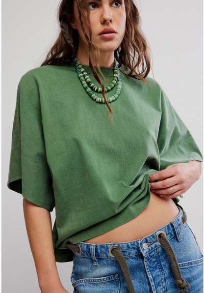 Free People Atlas Dolman Tee Shirt - Forest Fairy