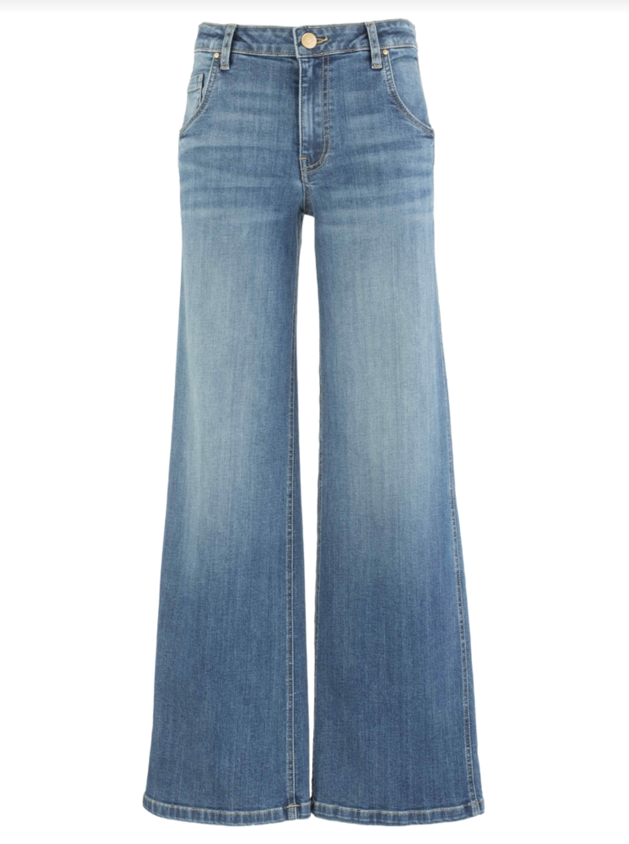 Jean High Rise Wide Leg Jean - Incandescent