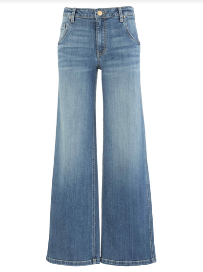 Jean High Rise Wide Leg Jean - Incandescent