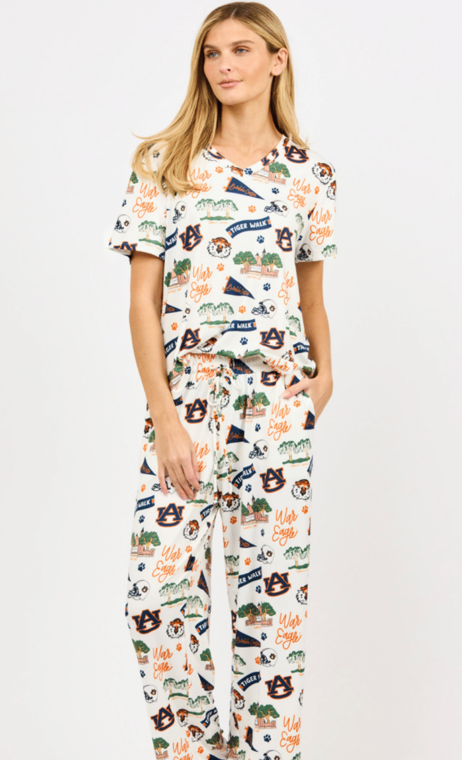 Alli Pajamas - Iconic Auburn