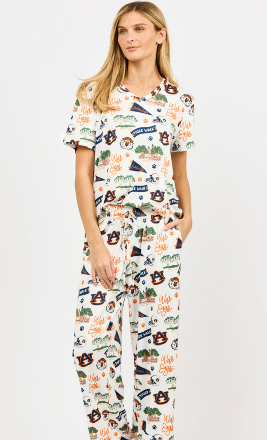 Alli Pajamas - Iconic Auburn