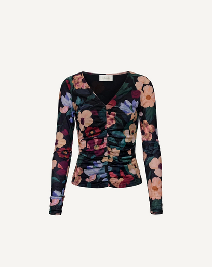 Cariad Top - Black Andalusia