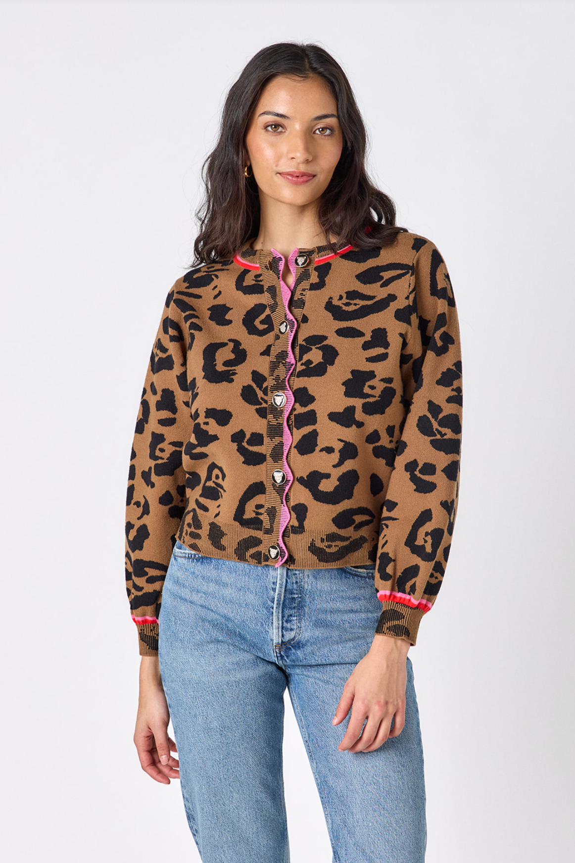 Colson Cardigan - Leopard