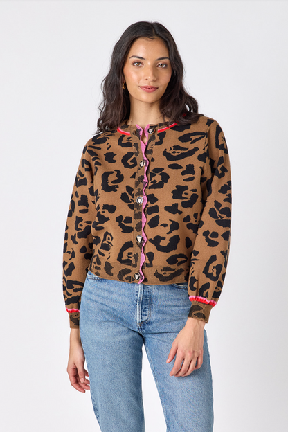 Colson Cardigan - Leopard