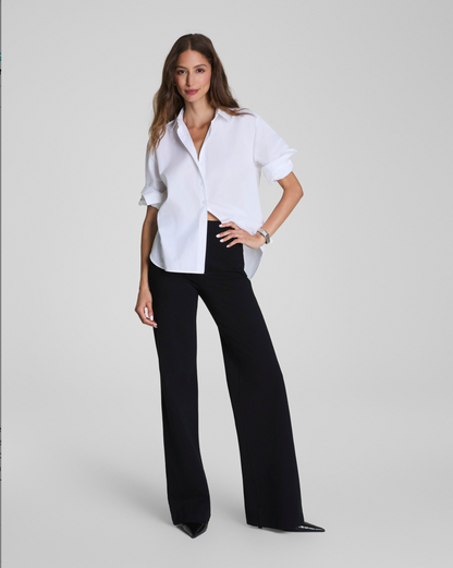 Spanx Ponte Wide Leg Pant - Classic Black
