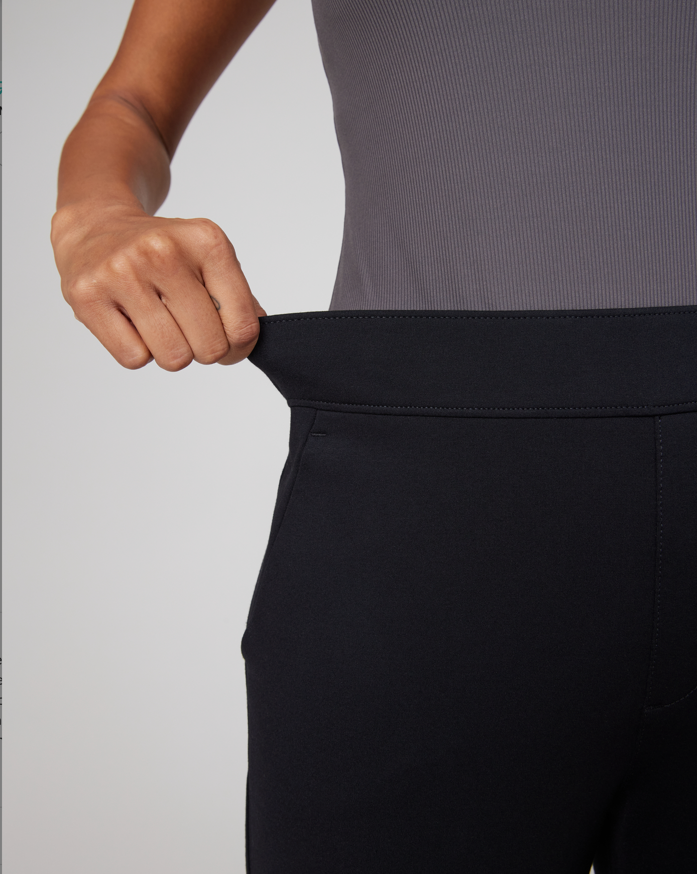 Spanx Ponte Wide Leg Pant - Classic Black