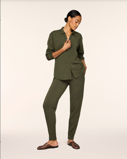 Spanx AirEssentials Slim Cuff Jogger Pant - Monstera