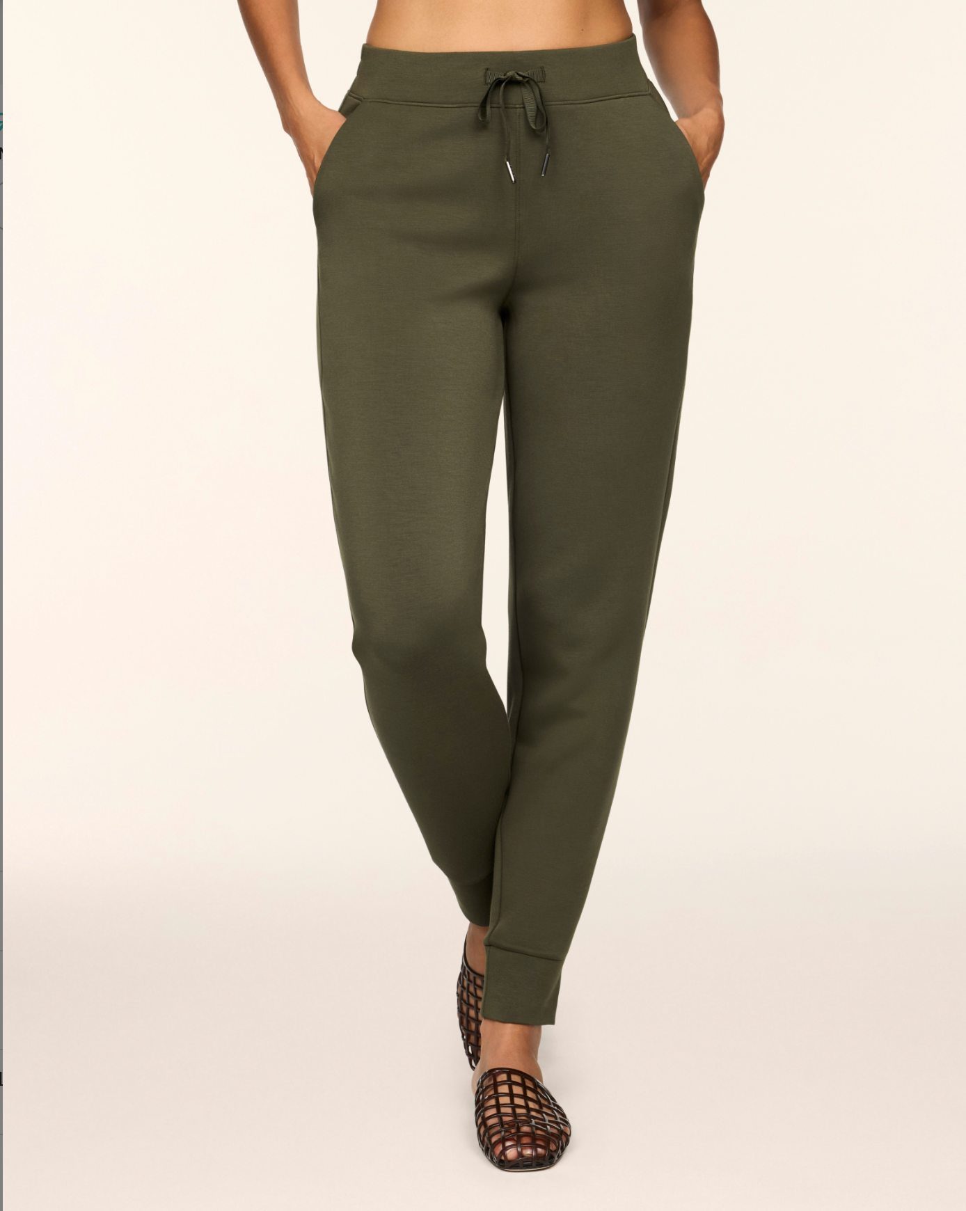 Spanx AirEssentials Slim Cuff Jogger Pant - Monstera