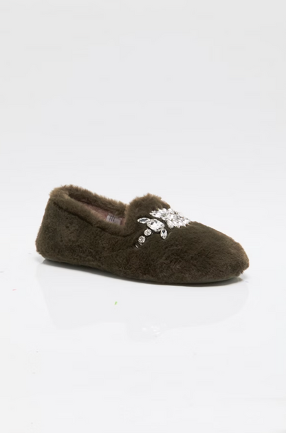 Free People Slumber Party Loafer Slipper - Olive