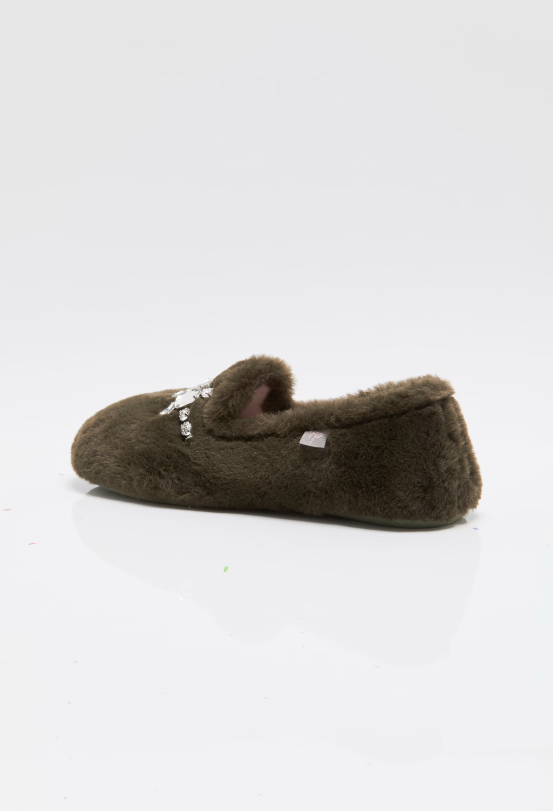 Free People Slumber Party Loafer Slipper - Olive