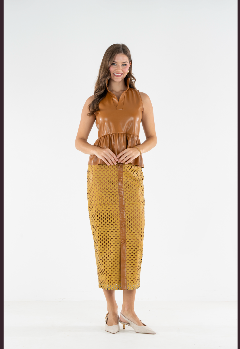 Nona Tank Top - Pecan
