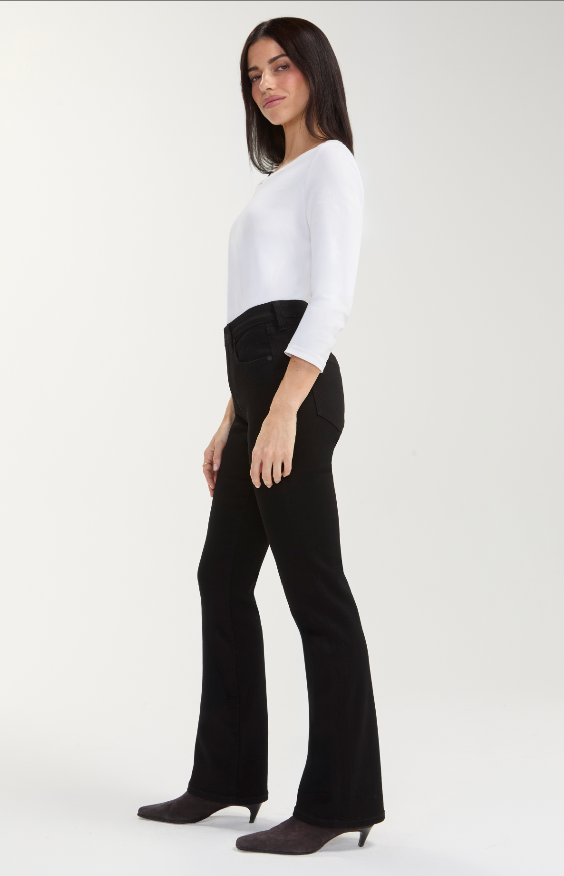 Bobbie Baby Boot Pant - Black Rinse