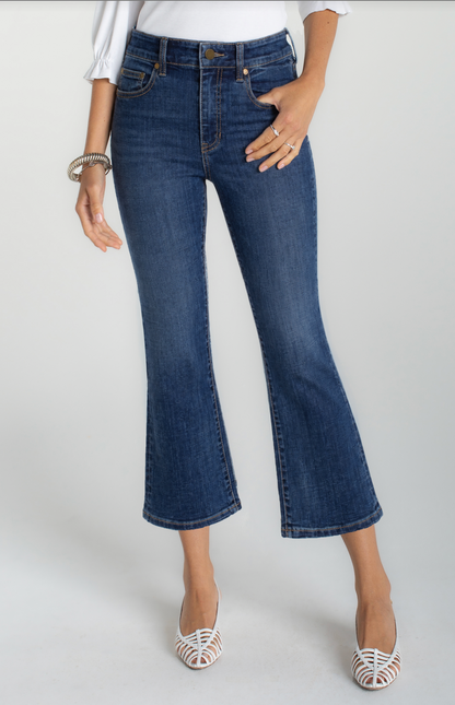 Hannah Crop Flare Pant - Sierra Drift