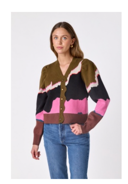 Jude Cardigan Sweater - Portoro