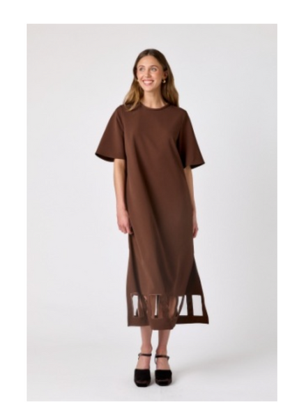 Greyson Dress - Brownie