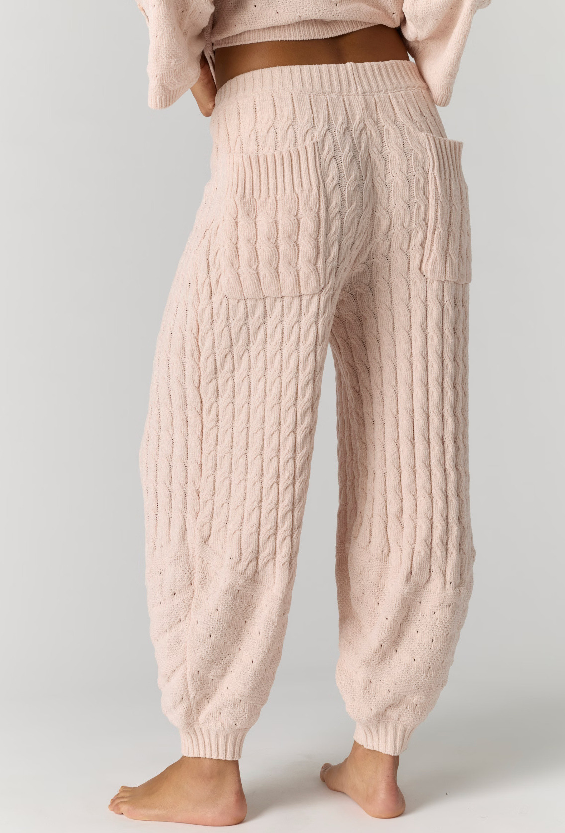 Free People Fireside Crush Jogger Pant - Cream
